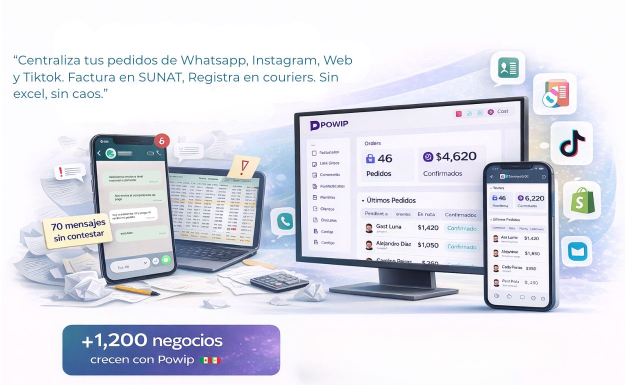 Powip platform on desktop and mobile